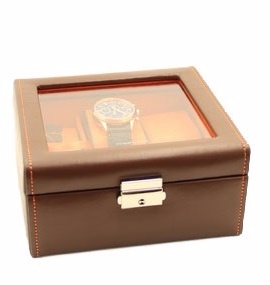 STYLE - Horlogebox Bond met venster 6 horloges